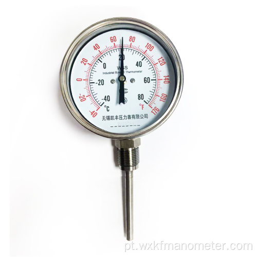 Medidor de temperatura do sensor de temperatura/termômetro bimetal